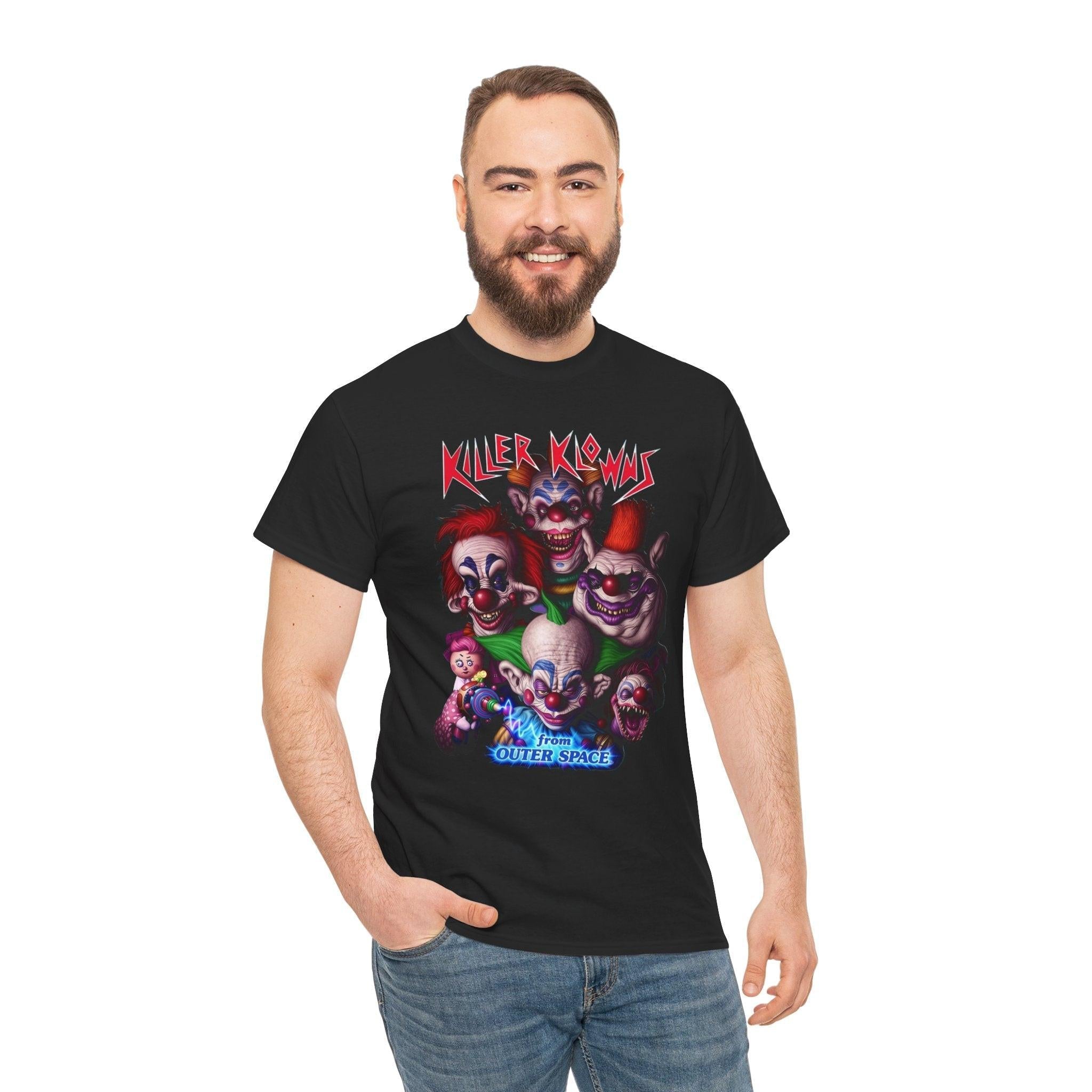 Killer Klowns from Outer Space Shirt, Classic Movie Shirt, 80s Movie Fan Gift, Retro Film Tee, Cult Classic