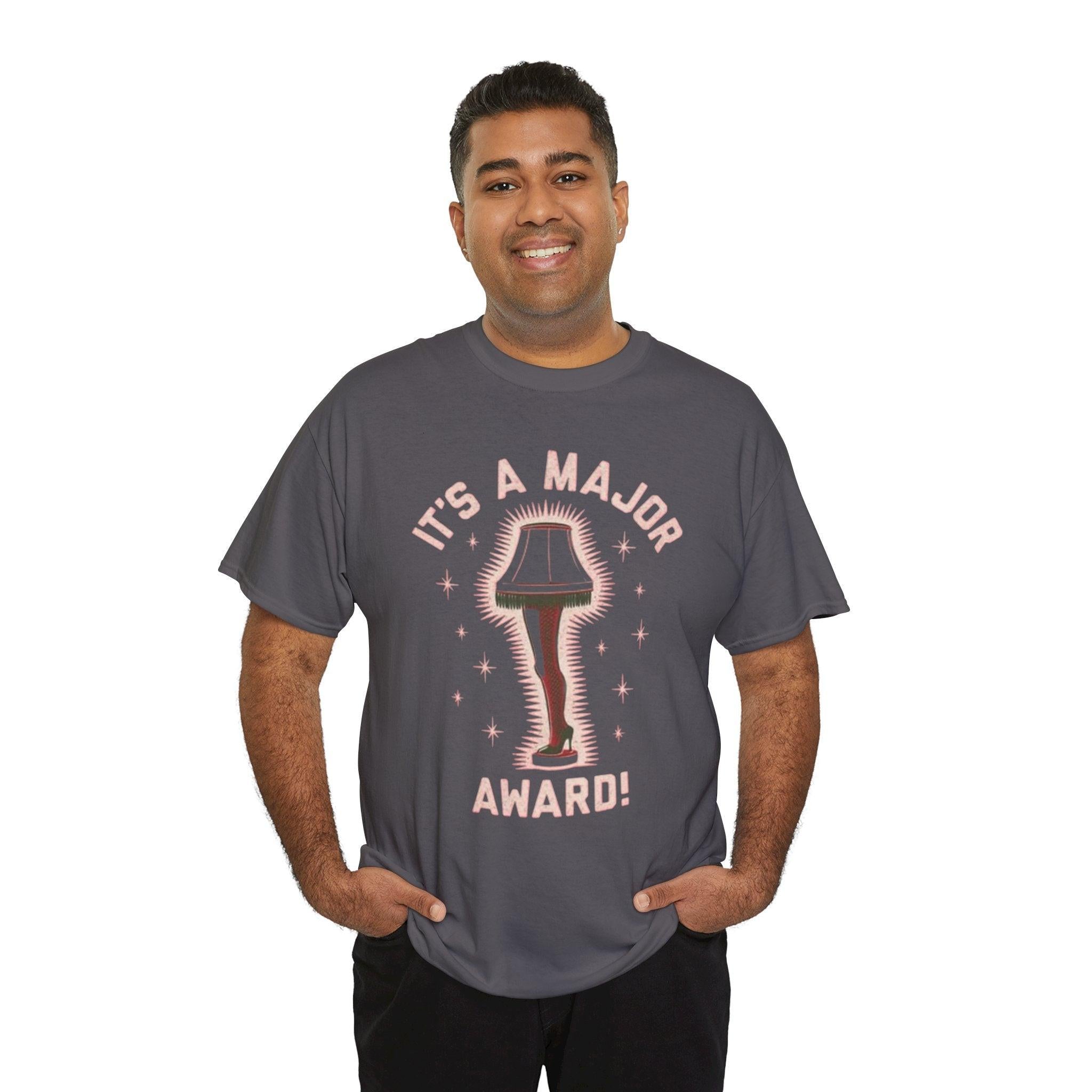 Christmas Leg Lamp T-Shirt | A Christmas Story Movie Ornament Icon Tee