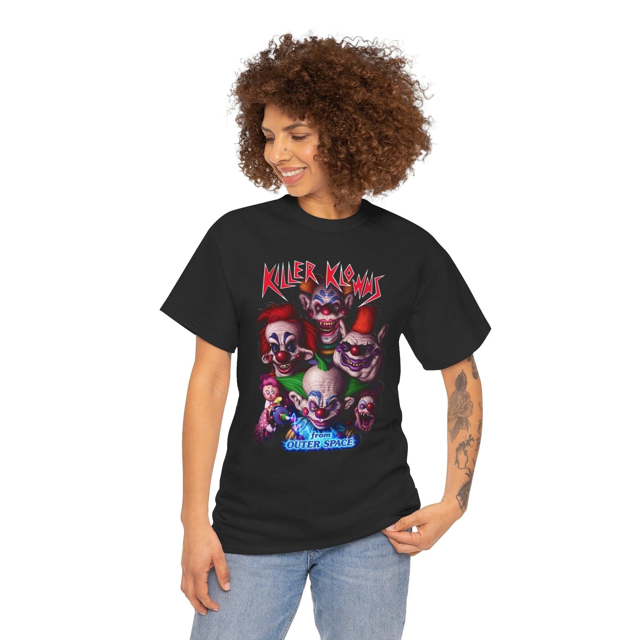 Killer Klowns from Outer Space Shirt, Classic Movie Shirt, 80s Movie Fan Gift, Retro Film Tee, Cult Classic
