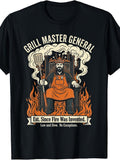 Grill Master General BBQ King Funny Grilling Pitmaster T-Shirt